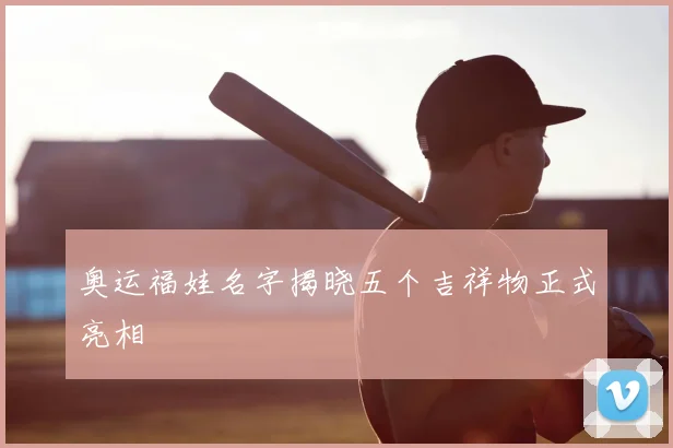 奥运福娃名字揭晓五个吉祥物正式亮相