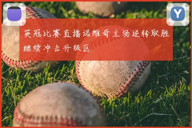 英冠比赛直播诺维奇主场逆转取胜继续冲击升级区